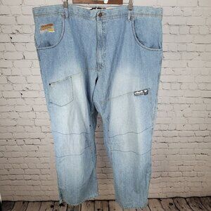 Pelle Pelle 1978 Denim 100% Cotton Relaxed Fit Wide Leg Jeans Size 50 (50x34)